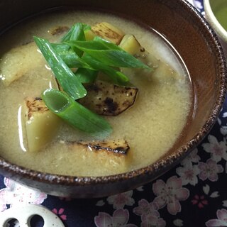 とろける茄子のお味噌汁